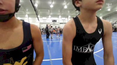 84 lbs Round Robin 3 - Max Garcia, Rebellion - EL vs Christian Astorg, Warrior Ridge - EL