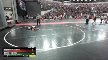 80 lbs Quarterfinal - Bryce Madden, Sarbacker Wrestling Academy vs Landon PETERSON, Osceola