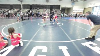 112 lbs Rr Rnd 2 - Narayah Rodriguez, CT Whale14UG vs Claire Marter, Centurion Wrestling