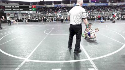 40 lbs Consi Of 8 #1 - Kolton Selders, Troy vs Dallas Crain Glodo, Sparta Jr Bulldogs