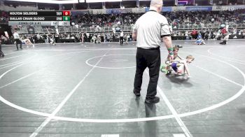40 lbs Consi Of 8 #1 - Kolton Selders, Troy vs Dallas Crain Glodo, Sparta Jr Bulldogs