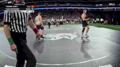 D4-285 lbs Quarterfinal - Sam Tappenden, Bronson vs Tanner Craft, Leslie