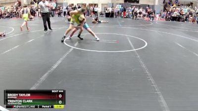 101 lbs Semifinal - Trenton Clark, Headhunters vs Brody Taylor, Rampage