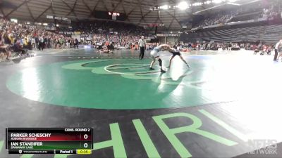 3A 145 lbs Cons. Round 2 - Parker Scheschy, Auburn Riverside vs Ian Standifer, Spanaway Lake