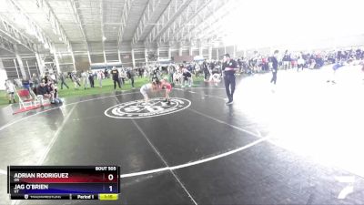 56 lbs Quarterfinal - Adrian Rodriguez, OR vs Jag O`Brien, UT