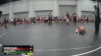 70 lbs Round 4 (8 Team) - Brody Moore, Full Circle vs Cooper Fielder, Backyard Brawlers Red