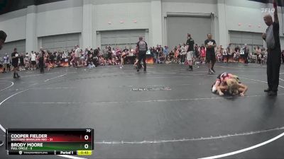 70 lbs Round 4 (8 Team) - Brody Moore, Full Circle vs Cooper Fielder, Backyard Brawlers Red