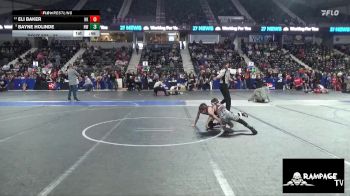 73 lbs Cons. Round 3 - Bayne Holinde, Hoisington WC vs Eli Baker, Hoxie Kids