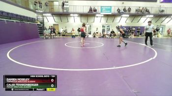 120 lbs Champ. Round 2 - Damien Moseley, Terminator Wrestling Academy vs Caleb Frankenberger, Purler Wrestling Academy