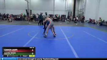 92 lbs Round 5 (10 Team) - Austin Wood, Diamond Fish vs Connor LaGier, Junior Terps Xtreme