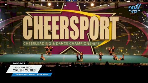 Crush Athletics - Crush Cuties [2025 L1 Tiny - Novice - Restrictions Day 1] 2025 CHEERSPORT National All Star Cheerleading Championship