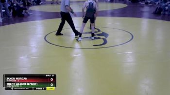 106 lbs Round 7 (8 Team) - Jaxon Morgan, Bear River vs Trent GIlbert (Emery), Snow Canyon