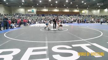 75 lbs Final - Antonio Aguilar, RedWave Wrestling vs Gatlan Talbot, Aniciete Training Club