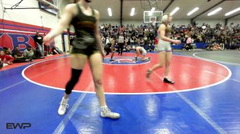 140 lbs Quarterfinal - Abbey Miller, Bixby Girls HS vs Giyana Cornelius, Edison Eagles