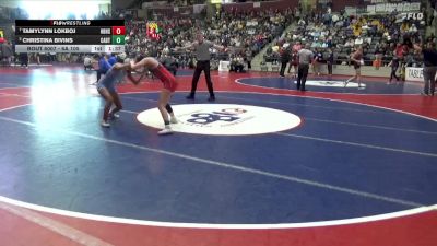 6A 105 lbs Quarterfinal - Tamylynn Lokboj, Har-Ber vs Christina Bivins, CABOT HIGH SCHOOL