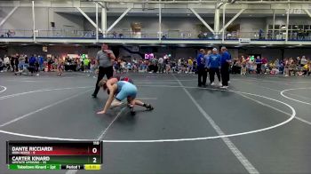 110 lbs Round 6 (10 Team) - Carter Kinard, Upstate Uprising vs Dante Ricciardi, Iron Horse