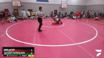 205 lbs Round 5 (6 Team) - Greg Jacobs, Best Trained vs Matthew Loudenslager, Choctaw