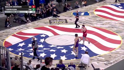 Cons. Semi - Malachi Anderson, Sisseton vs Justin Klein, Flandreau