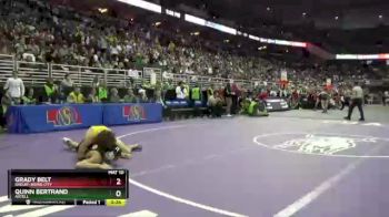 Cons. Round 3 - Quinn Bertrand, Axtell vs Grady Belt, Shelby-Rising City