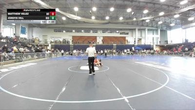 125 lbs Cons. Round 2 - Matthew Velez, RIT vs Jordyn Hill, Onondaga Community College