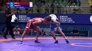 55 kg 1/8 Final - Alyosha Iliev, Bulgaria vs Emir Emilov, Kyrgyzstan