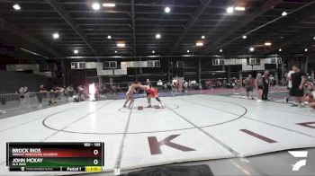 195 lbs Semifinal - John McKay, ALA WAR vs Brock Rios, Wright Wrestling Academy