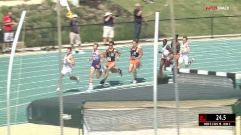 Men's 1500m, Heat 1