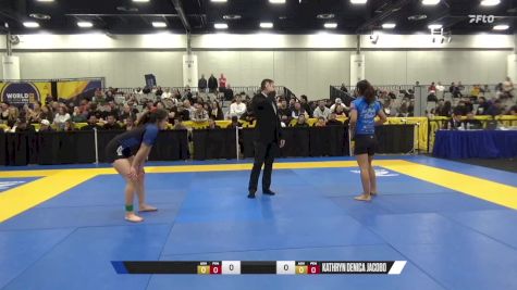 KATHRYN DENICA JACOBO vs Nicole Coelho De A. Gimenes 2024 World IBJJF Jiu-Jitsu No-Gi Championship