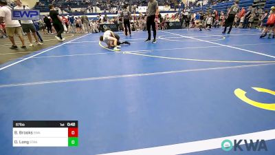 67 lbs Semifinal - Brett Brooks, Shelton Wrestling Academy vs Dawson Long, Standfast OKC