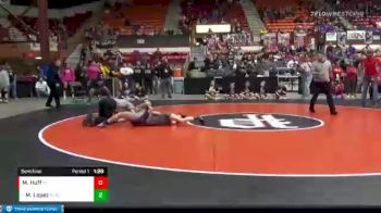 101 lbs Semifinal - Maliyah Lopez, Burlingame vs M.J. Huff, Burlington