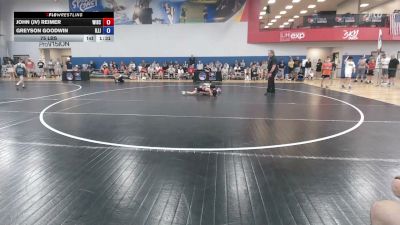 75 lbs John (JV) Reimer, Wisconsin vs Greyson Goodwin, Illinois