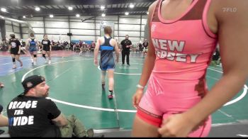 58 kg 5th Place - Jada Pichardo, Cordoba Trained Jersey Strong vs Isabella Satalino, Curby Polar Bears