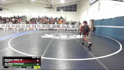 150 lbs Cons. Round 3 - Michael Perez Jr, Oxnard vs Ricardo Gonzalez, Santa Maria