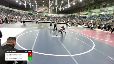 81 lbs Quarterfinal - Easton Zeldenthuis, North Fork vs Bronx Shanley-Martinez, Duran Elite