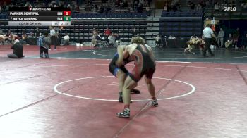 141 lbs Consi Of 8 #2 - Parker Sentipal, Edinboro vs Bryce Kresho, Franklin & Marshall