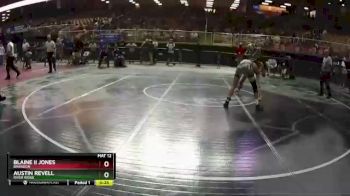 2A 132 lbs Cons. Round 3 - Austin Revell, River Ridge vs Blaine II Jones, Brandon