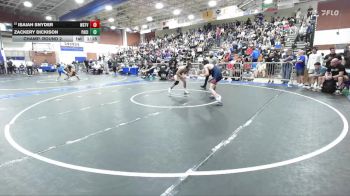 132 lbs Champ. Round 2 - Isaiah Snyder, Westview vs Zackery Dickison, Pacifica