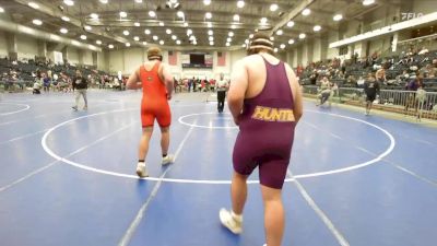 285 lbs Cons. Round 2 - Quincy Bonville, RIT vs Hayden Roy, Hunter