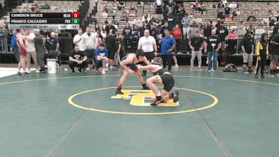 119-I lbs Consi Of 16 #1 - Cameron Bruce, Mac Arthur vs Franco Calcagno, Prime Wrestling Club