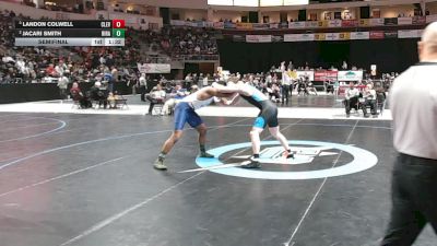 5A 190 lbs Semifinal - Landon Colwell, Cleveland vs Jacari Smith, Rio Rancho