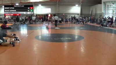 285 lbs Cons. Round 1 - Mikey Lytle, Salem University vs Isaac Lehman, Tiffin