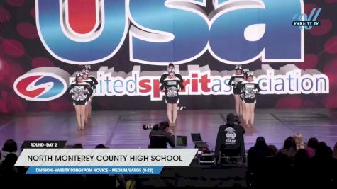 North Monterey County High School - Varsity Song/Pom Novice -- Medium/Large (8-23) [2023 Varsity Song/Pom Novice -- Medium/Large (8-23) Day 2] 2023 USA Spirit & Junior Nationals/Collegiate Championships