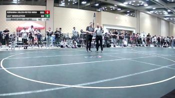 64 lbs Round Of 16 - Ezrianna Delos-reyes Iniba, Nakamura Wrestling vs Lily Middleton, Rising Sun WC