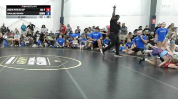 35 lbs Rr Rnd 4 - Josie Wisecup, Charlies Angels- W vs Aria Bushaw, MGW Monkey Business - W