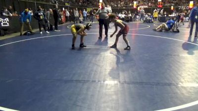 110 lbs Consy 2 - Hudson Kovach, Forest Hills vs Joseph Lamb, Woodland Hills