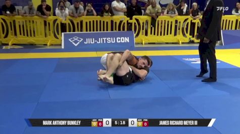 James Richard Meyer III vs Mark Anthony Bunkley 2025 Pan IBJJF Jiu-Jitsu No-Gi Championship