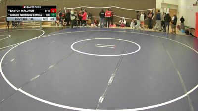 126 lbs Cons. Round 4 - Giovani Rodriguez-Cepeda, Rogers vs Easton Waldron, Mountain View