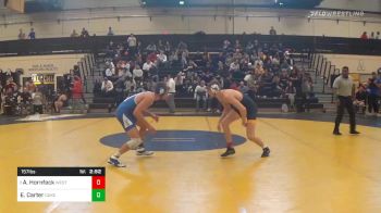 Quarterfinal - Alex Hornfeck, West Virginia vs Eric Carter, Duke