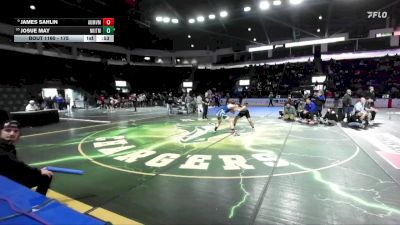 175 lbs Cons. Round 4 - James Sahlin, Auburn Mountainview vs Josue May, North Kitsap