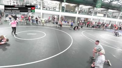 150-159 lbs Cons. Round 2 - Tyson Forbes, Florissant vs Samuel Hoffman, Eureka Wrestling Club